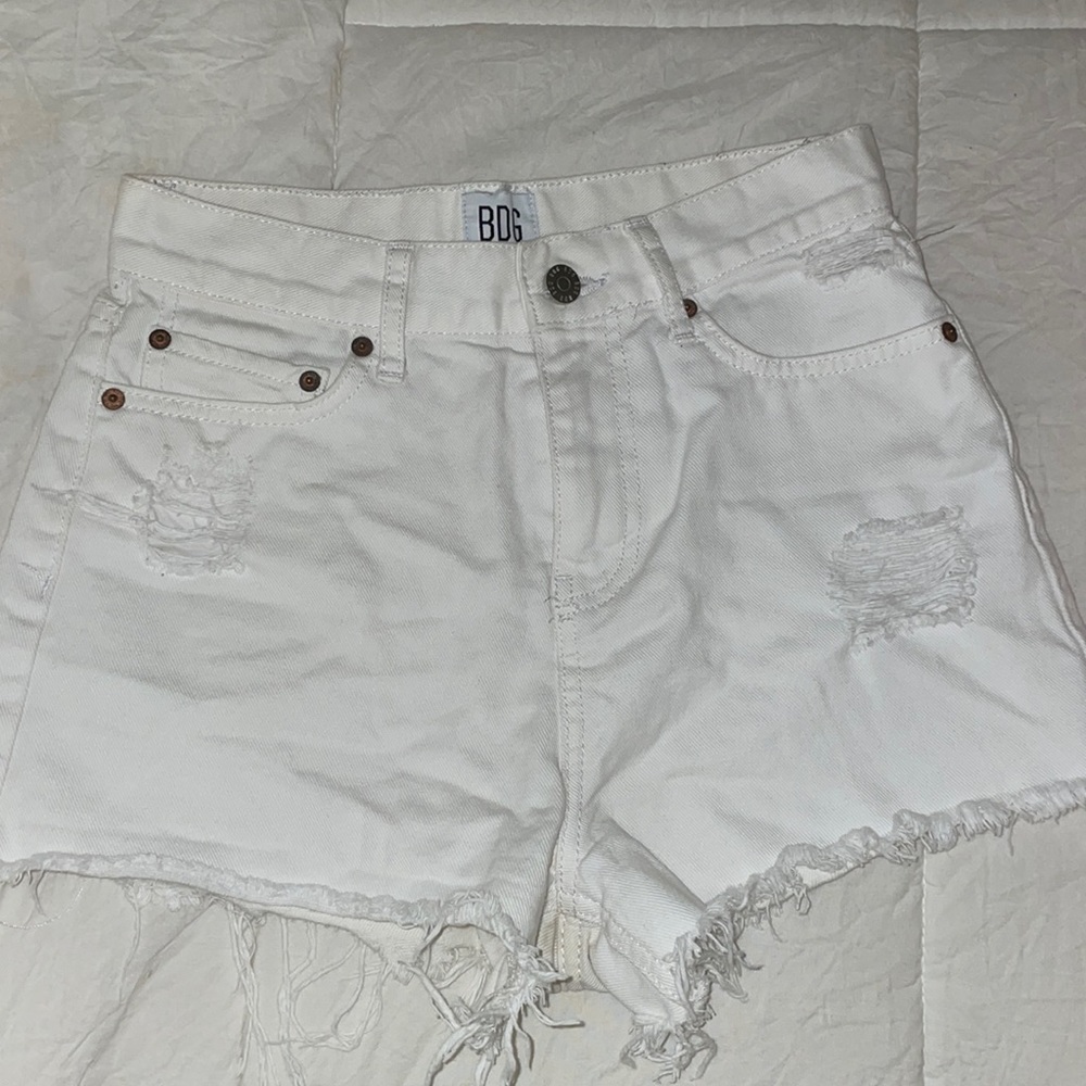 BDG Girlfriend High Rise Jean Shorts